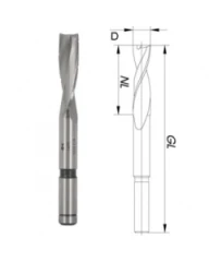 Langgatboor rechts 6mm - nr. 2106